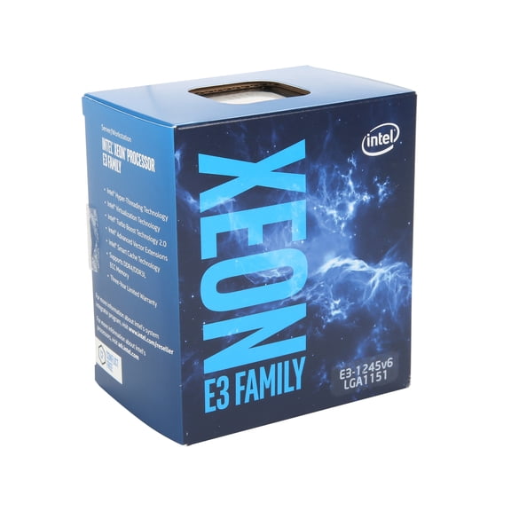 Intel CPU BX80677E31245V6 Xeon E3-1245v6 3.70GHz 8MB 4 Cores 8 Threads FCLGA1151 Box Retail