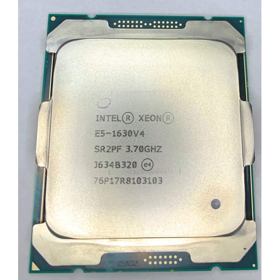 Intel Xeon E5-1630V4 4 Cores 3.7GHz 10MB 2 GT/s 140W LGA 2011-3 (SR2PF)