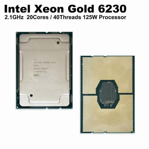 Intel Xeon Gold 6230 20-Core 2.1GHz LGA3647 Server CPU  95XN2