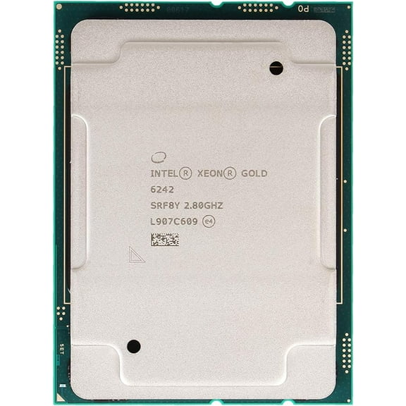 Intel Xeon Gold 6242 Processor 16 Core 2.80GHZ 22MB Cache TDP 150W (CD8069504194101)(Cascade Lake)(OEM Tray Processor)