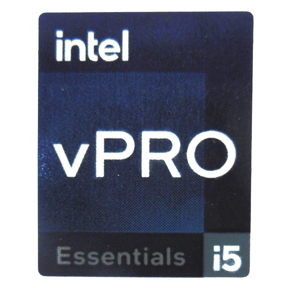 Intel i5 vPRO Essential Sticker 18 x 22mm / 11/16" x 7/8" [1144]