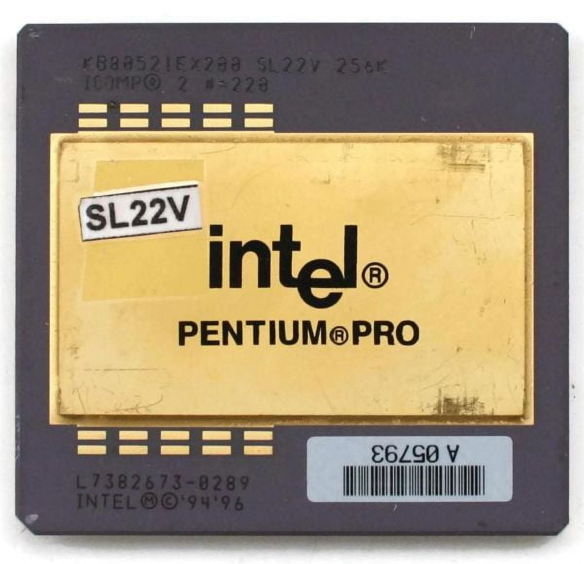 Buy INTEL Pentium Pro Processor 256K Online Jordan | Ubuy