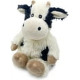 thumbnail image 1 of Intelex Black and White Cow Junior Warmies Cozy Plush, Stuffed Animal,1.5 lb, 1 of 3