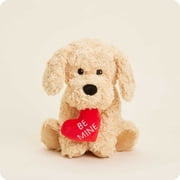 Warmies 13  Dog Golden Be Mine Stuffed Animal, Microwavable Heated Plushies and Weighted Soft Plush Toys