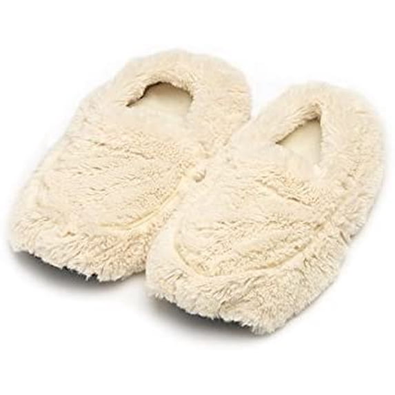 Intelex Cozy Body Slippers, Cream - Walmart.com