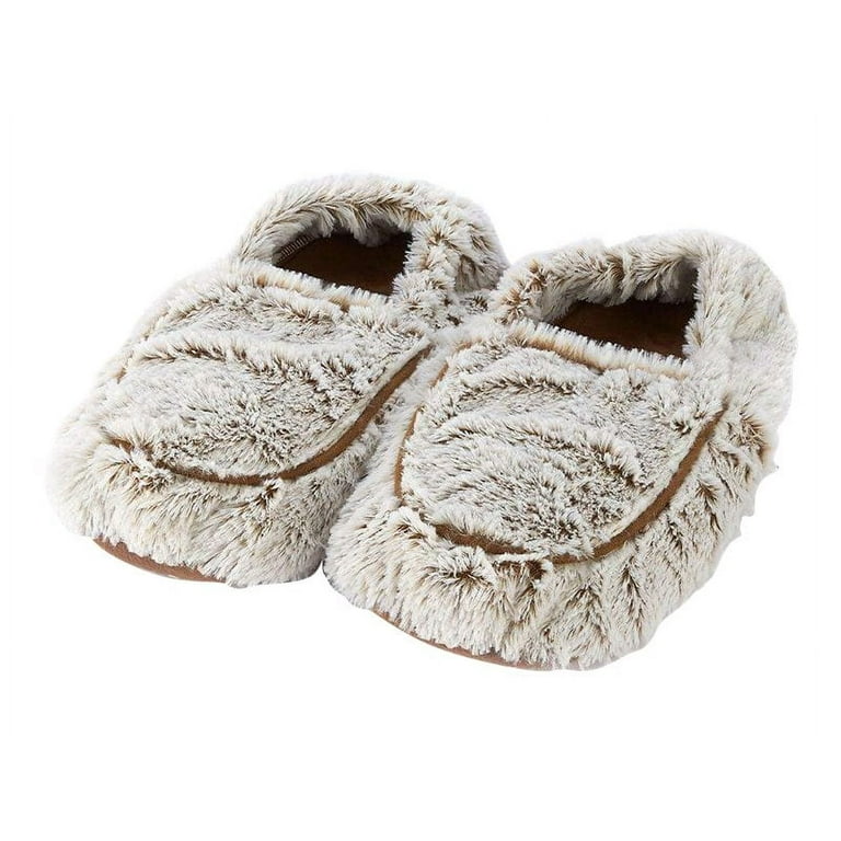 Marshmallow Brown Warmies® Slippers
