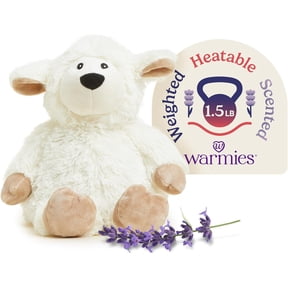 warmies 13 Unicorn Stuffed Animal, Microwavable Heated Plushies and Weighted Soft Plush Toys