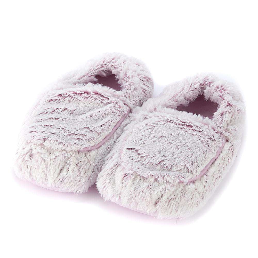 Intelex Warmies Marshmallow Lavender Slippers Pink