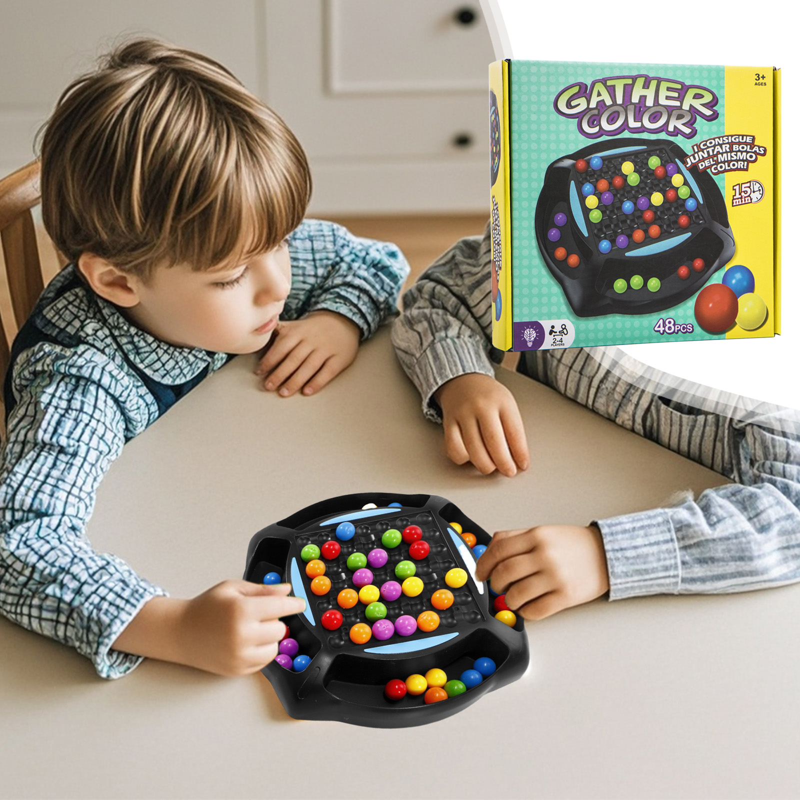 Intellectual Chessboard Dual Duel, Fun Table Top Strategy Game