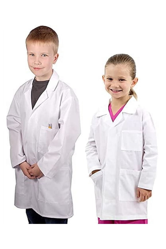 Kids Lab Coat Science Doctor Lab Dress-Up Fun Ages 2-10