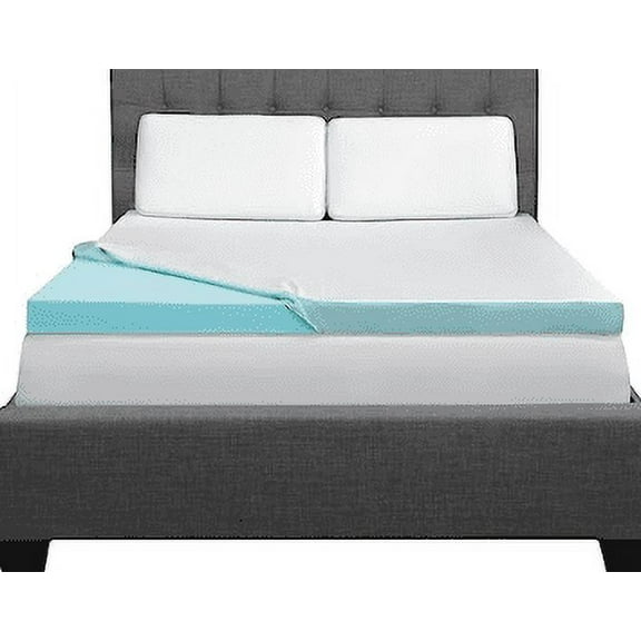 IntelliSLEEP Natural Comfort 3" Memory Foam Topper, Queen