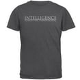 thumbnail image 1 of Intelligence Is Not One Dimensional Mens T Shirt Dark Heather MD, 1 of 1