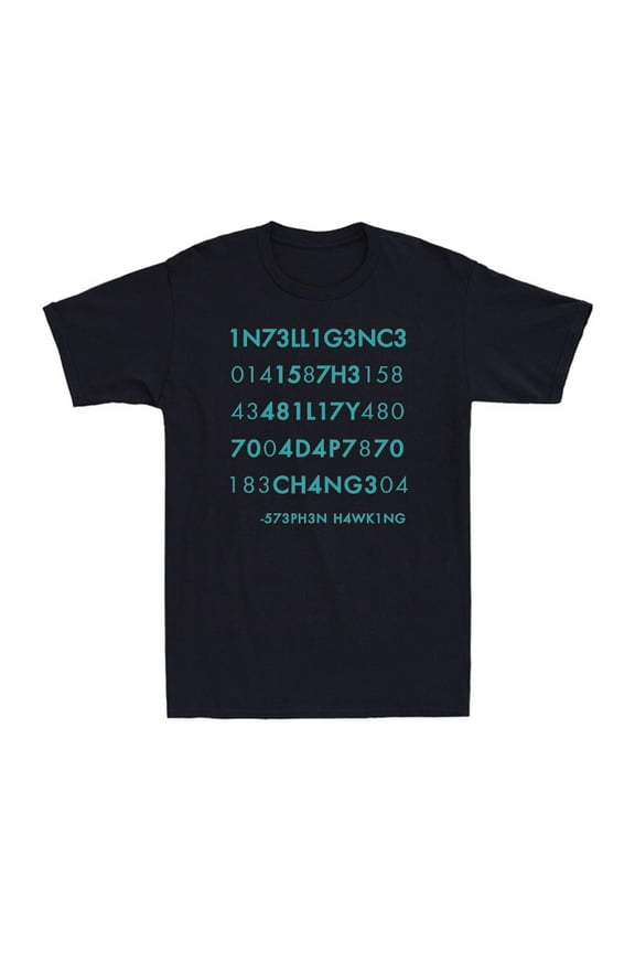 Intelligence Is The Ability To Adapt To Change Inspired Men'S T-Shirt All Size S-5XL