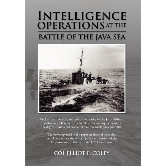 Intelligence Operations at the Battle of the Java Sea