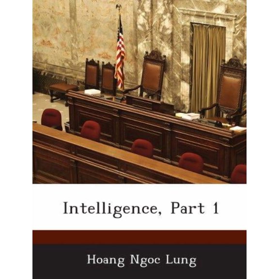 Intelligence, Part 1 Paperback