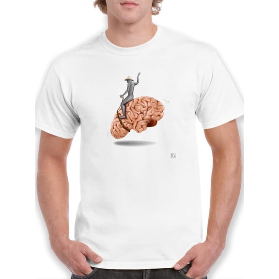 Intelligence Rodeo T-Shirt Men -Saman Torabi Designs, Male Medium