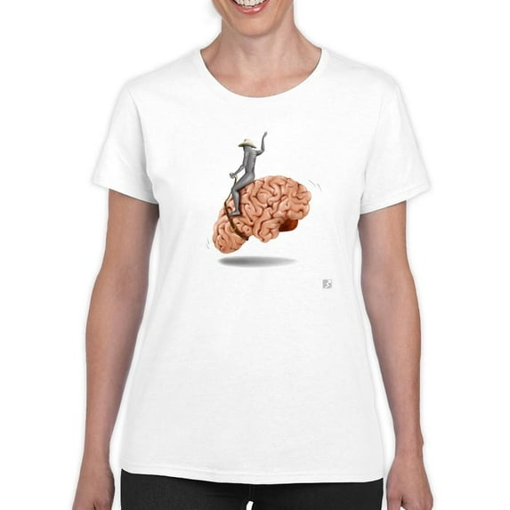Intelligence Rodeo T-Shirt Women -Saman Torabi Designs, Female 5X-Large