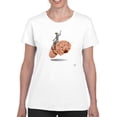 thumbnail image 1 of Intelligence Rodeo T-Shirt Women -Saman Torabi Designs, Female Large, 1 of 4