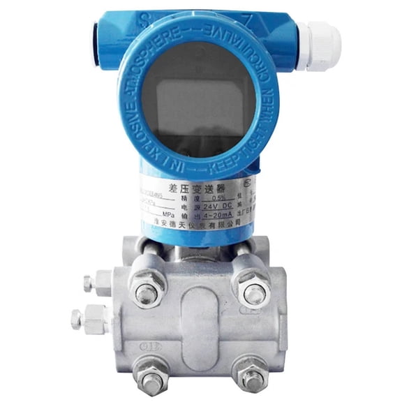 Intelligent 3051 Differential Pressure Transmitter 4-20mA With HART Pressure Level Transmitter Capacitive Pressure Transmitter ,Low Maintenance