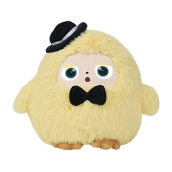 Intelligent AI Dialogue Plush Toy Interactive Talking Robot Doll Early Learning Educational Companion Real-Time Voice Chat, Stories & Songs, Soft Huggy Bear Yellow