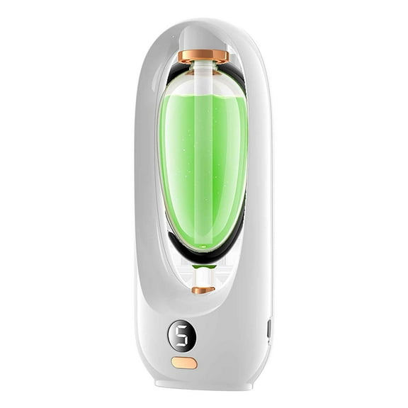 Intelligent Aromatherapy Diffuser,6.1x2.5x1.6Inch Hotel Humidifier with Atmospheres Light Function,Wireless, Convenient and Long-Lasting,Suitable for Bedroom,Offices,Living Room(Green Encounter Oil)