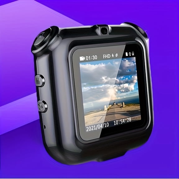 Intelligent Audio Recording Recorder, 1080P High-definition Image, Large Memory Storage, Video Recording/driving Recorder, One-Press Recording & Playback, Record The Beautiful Moments Of Life