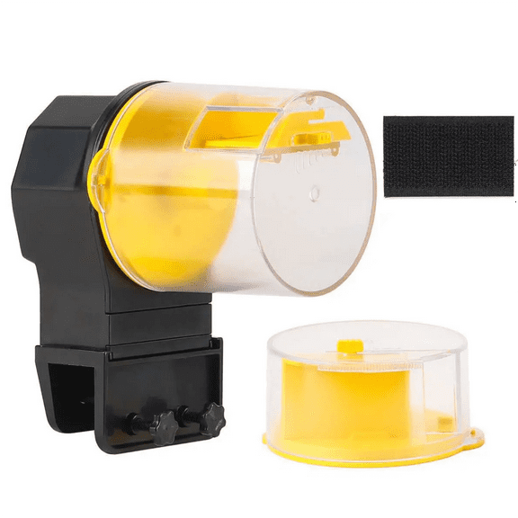 Intelligent Automatic Fish Feeder Dual Feeding Modes, Large Capacity for Aquariums and Fish Tanks