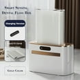 thumbnail image 1 of Intelligent Automatic Floss Dispenser Box | Sensor Floss Stick Storage for Home Restaurant Hotel | Battery or Rechargeable Type-C | ABS PC Material | 100 Floss Included | Compact 13x11.5x9cm, 1 of 9