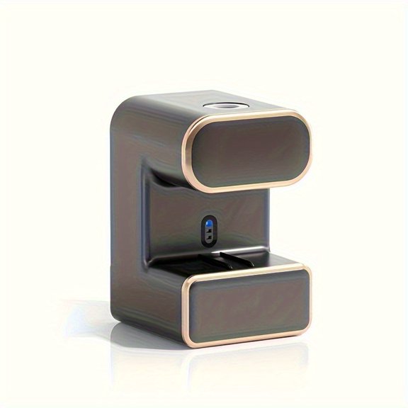 Intelligent Automatic Toothpaste Dispenser, Wall-Mounted, Inductive Design with 3 Toothbrush Slots, Waste-Proof Hygienic Dispensing, Space-Saving, Suitable for Home Use