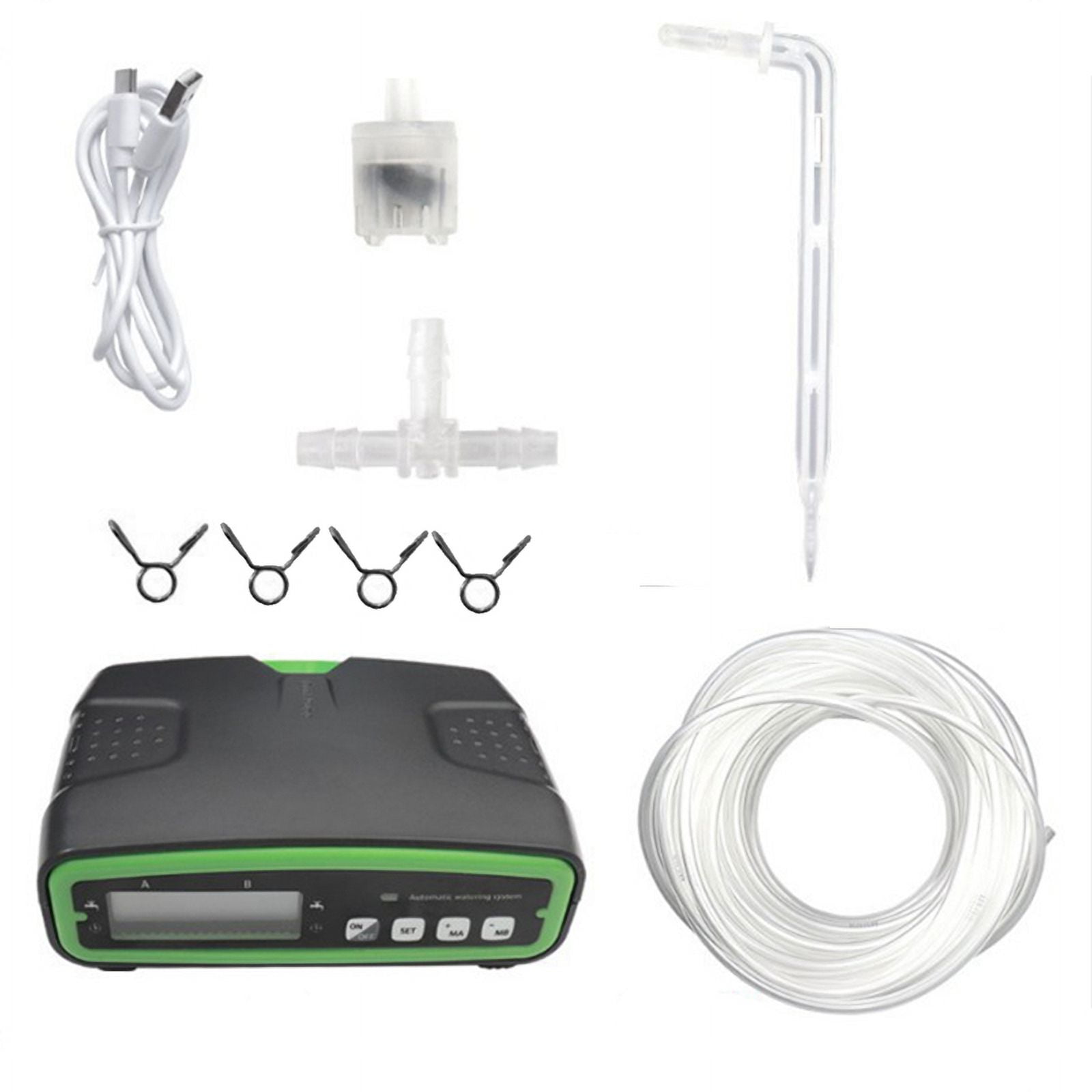 Intelligent Automatic Watering Device Double Pump Timed Waterer Garden Terrace Drip Irrigation