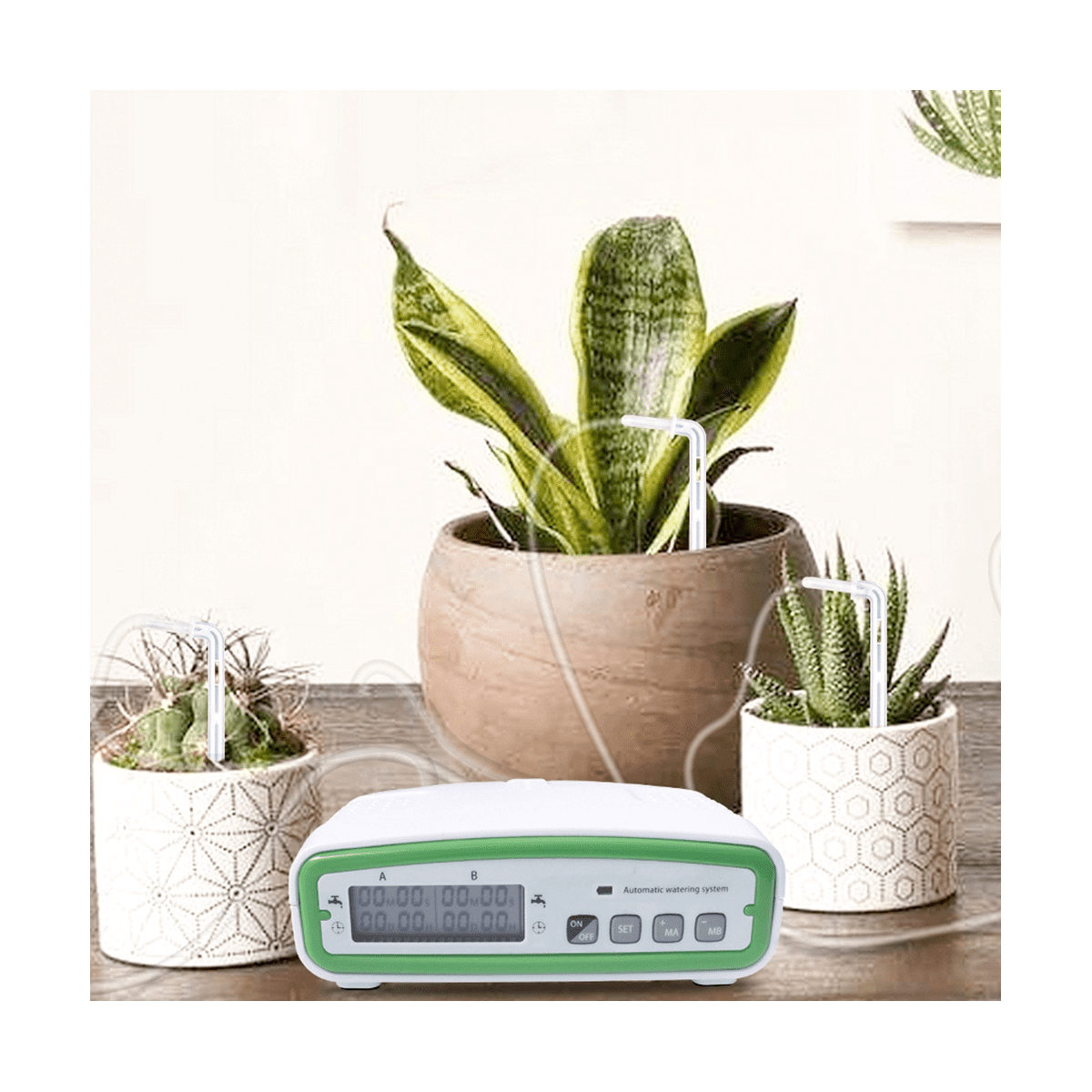 Intelligent Automatic Watering Device Double Pump Timed Waterer Garden