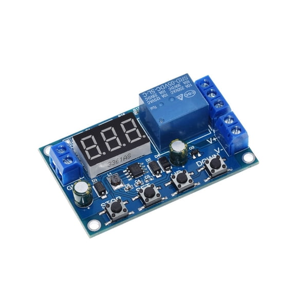 Intelligent Battery Charge Discharge Control Module With Voltage Protections Serial Monitoring For Power Management