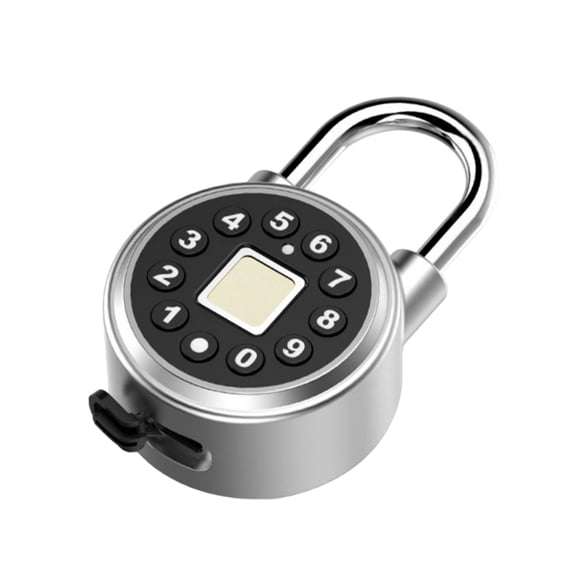 Intelligent Biometric Padlock Easy Identification & Learning Lock Long Using for General Security Need