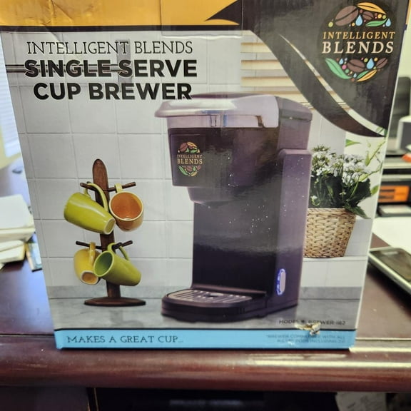Intelligent Blends Single Serve Coffee Brewer, Black