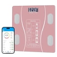 thumbnail image 1 of Intelligent Body Fat Scale, a Simple and Practical Digital Scale That can be Connected to a Mobile Digital Bathroom Scale to Display BMI, Body Fat, Muscle Mass, and Durable Weight Scale(Pink), 1 of 8