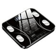 thumbnail image 1 of Intelligent Body Fat Scale, Smart Scale with Bmi,Body Fat,Muscle Mass, Durable Weight Scale, Household Health Monitor, 400 lbs(Black), 1 of 4