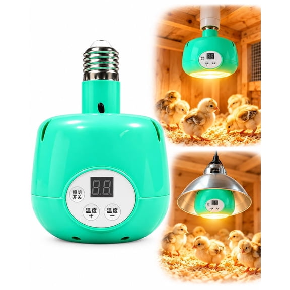 Intelligent Brooder Heater 220V, Adjustable Temperature Chick Insulation Device, Winter Warmth for Chicken Duck Rabbit Small Animal Poultry House