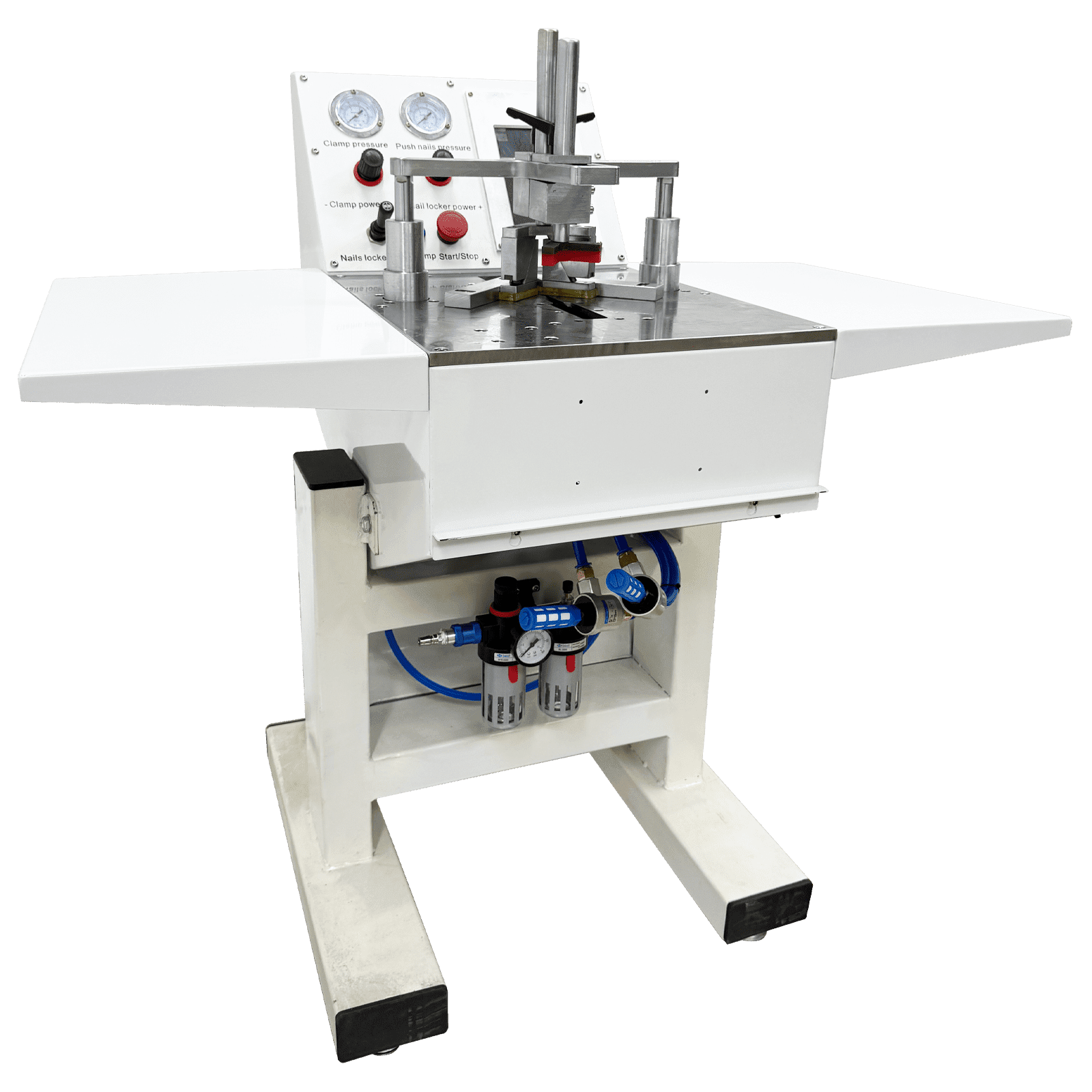 Intelligent CNC Picture Framing Corner Nailer Automatic Angle Cutting Machine 110V for 5/7/10/12/15mm V-Nails