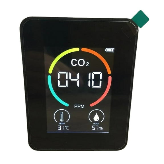 Intelligent CO2 Sensors Air Quality Detector Measurement Tool With Temperature& Humidity Display For Living Room Bedroom