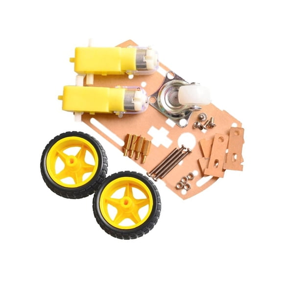 Intelligent Car Chassis Tracking Car Robot Chassis Speed Measurement Wheel Replacement for Robotics Accessories