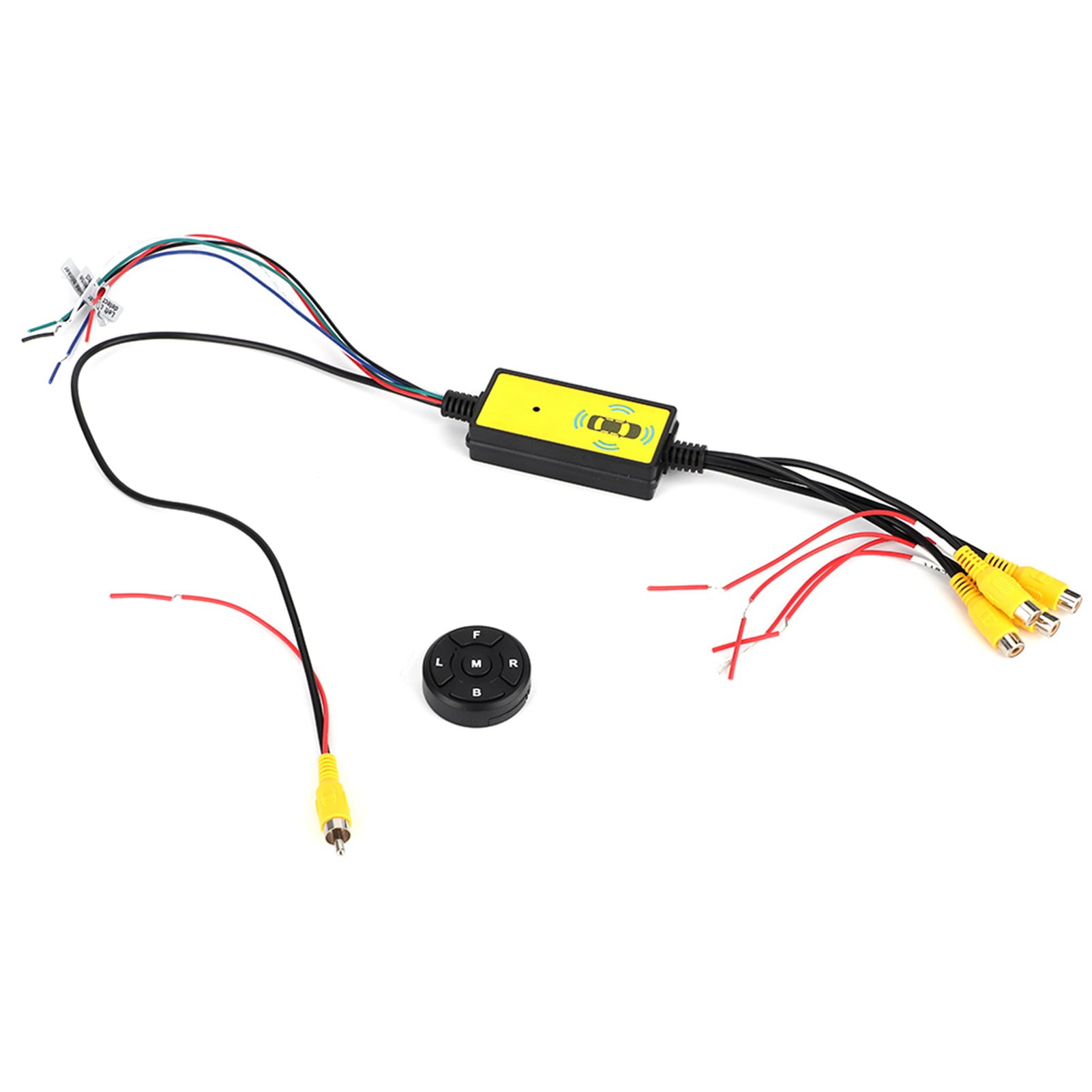 Intelligent Car Video Switcher Converter 4 Input 1 Output Switch Video System Auto Parts