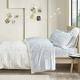 thumbnail image 1 of Intelligent Cozy Soft Cotton Flannel Printed Sheet Set in Grey Sloths Twin XL, 1 of 5