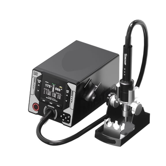 Intelligent Curved Temp Control Hot Air Station, Flared Outlet BGA Tool ,Repair Gear