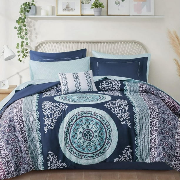 Intelligent Design 9Piece Queen Comforter Sets with Sheet Bed in a Bag