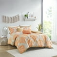 thumbnail image 1 of Intelligent Design King/Cal King Senna 5-Piece Comforter Set, Orange, 1 of 9
