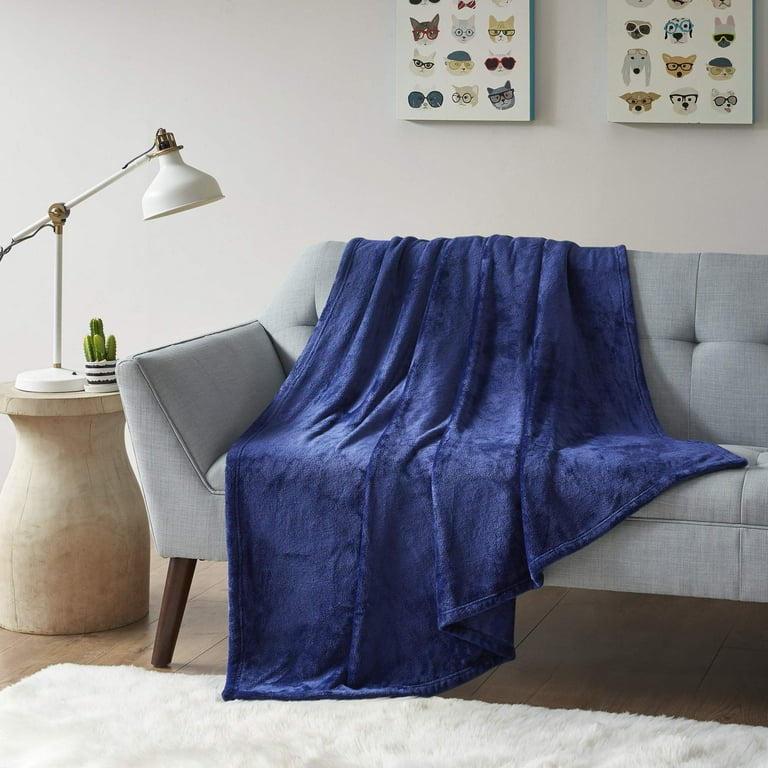 Intelligent Design Oversized Throw Microlight Plush Luxury Ultra Soft 60x70