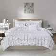 thumbnail image 1 of Intelligent Design Polyester Metallic Printed Comforter Set ID10-1817, 1 of 5