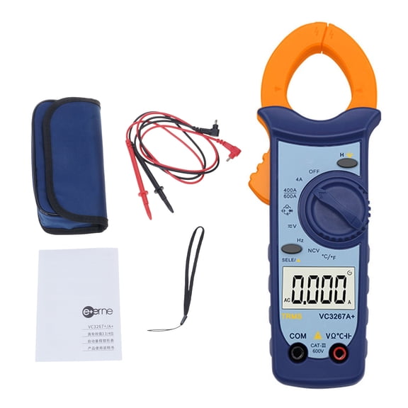 Intelligent Digital Clamp Meter Featuring Noncontact Voltages Tester And Auto Power Off For Field Engineers
