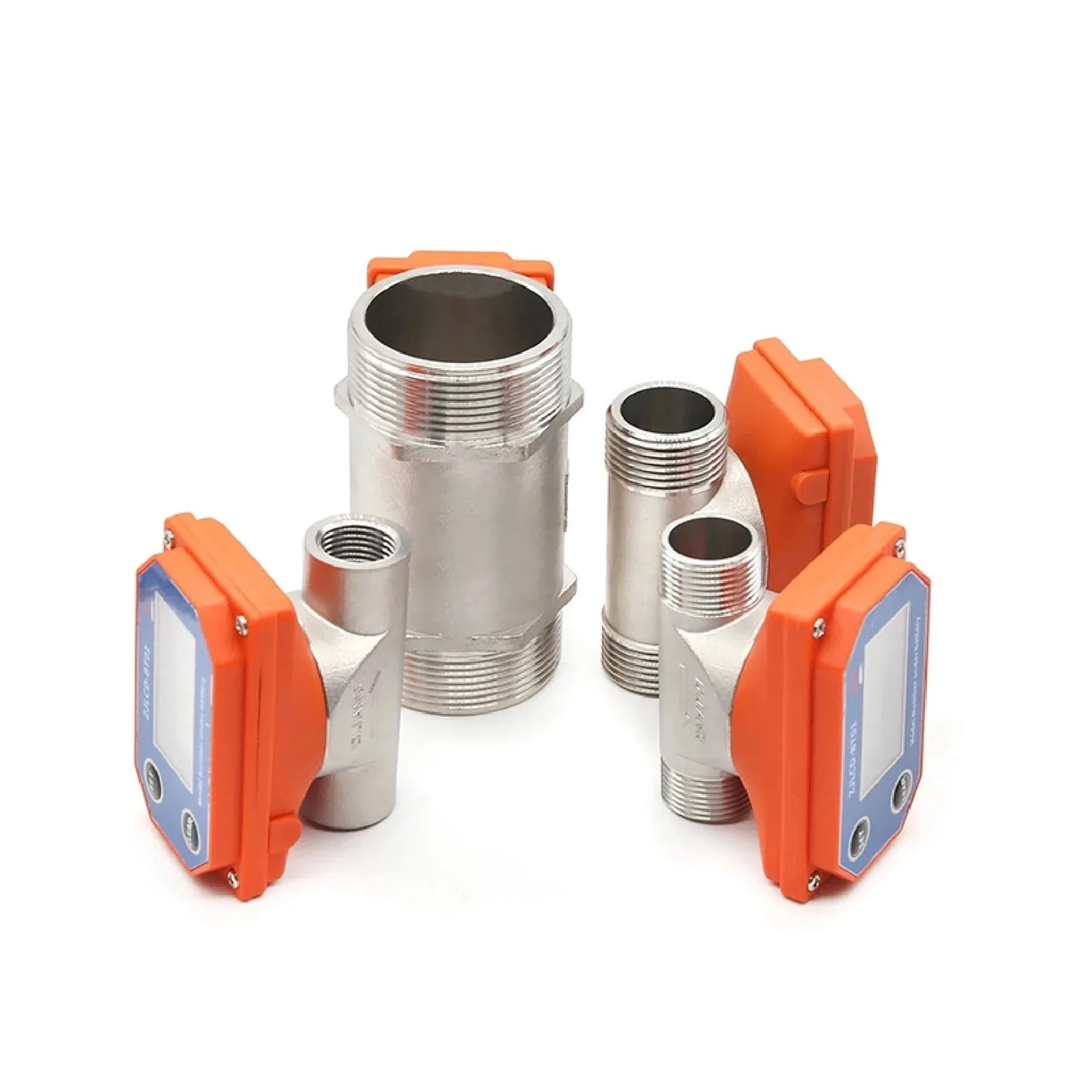 Intelligent Digital Flow Meter High Precision Stainless Steel Flowmeter ...