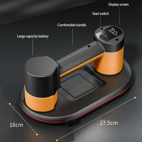 Intelligent Display Industrial Grade Electric Vacuum Suction Cup Load Heavy Duty Granite Tile s Lifter ,Lift Easier